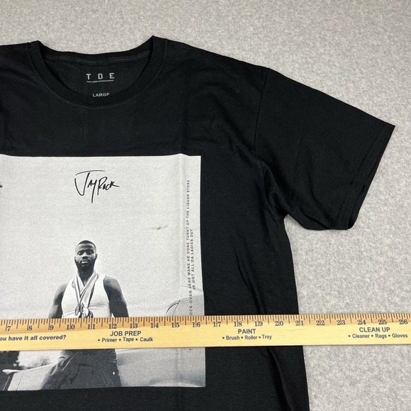Jay Rock TDE Top Dog Promo Rap T Shirt Redemption Tour‎ 2018 Men's Large Hip Hop - Picture 4 of 5